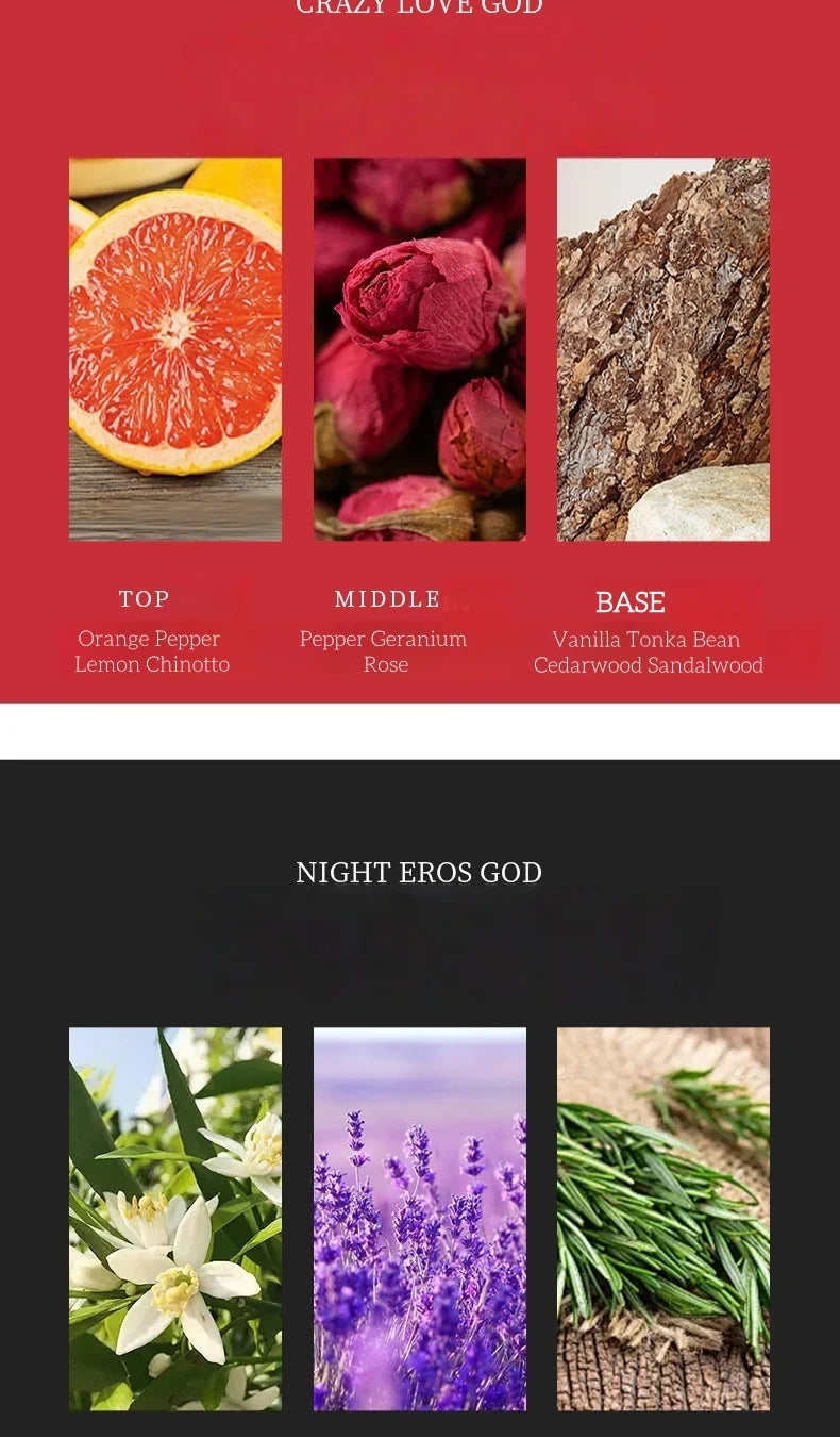 3 Piece 'Little Town' Brand Perfume Cologne Men Perfume for Gentlemen