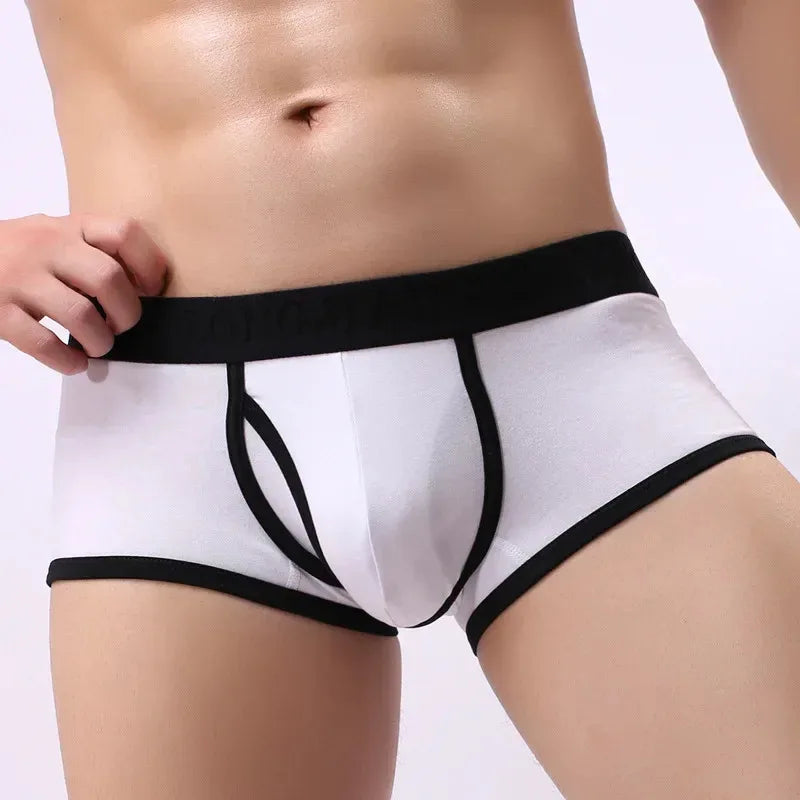 Men's Cotton Boxer Shorts Comfortable Breathable Underwear