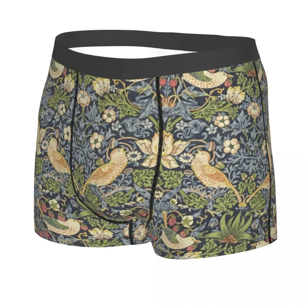 Breathable Cotton Polyester Boxer Shorts for Men