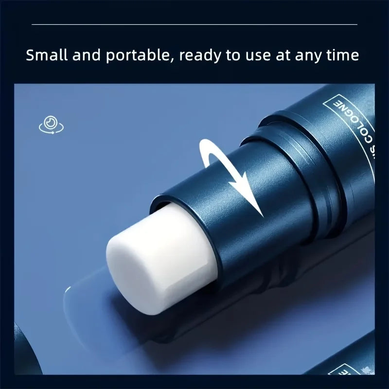 Men's Solid Cologne Balm Portable Stick for All-Over Use