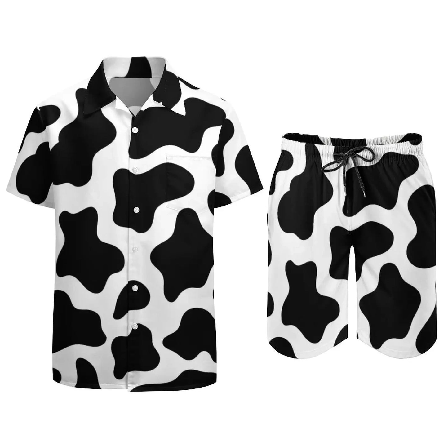 Psychedelic Magic Mushroom Men 2Pcs Casual Set
