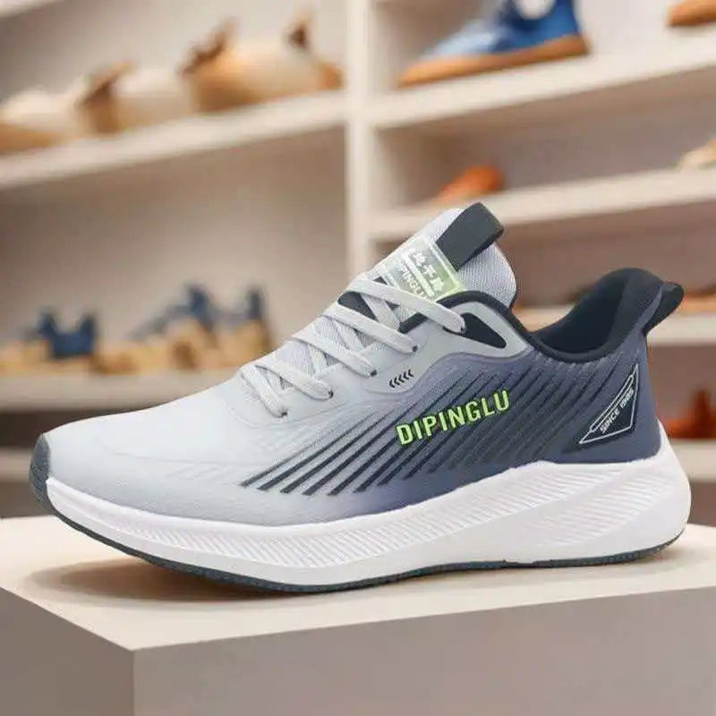 WOSHI Breathable Lightweight Running Shoes for Men Big Size