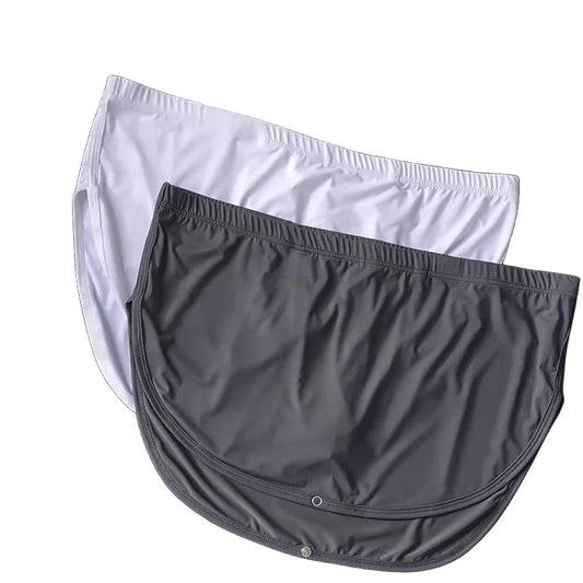 Men's Low Waisted Boxer Shorts in Ice Silk