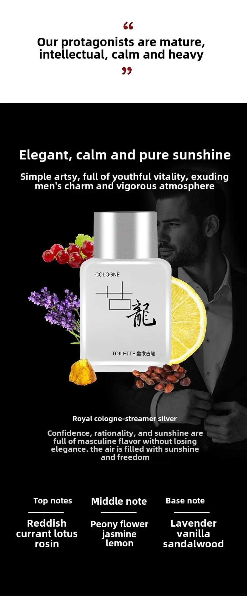 Attraction Men's Cologne Eau de Parfum