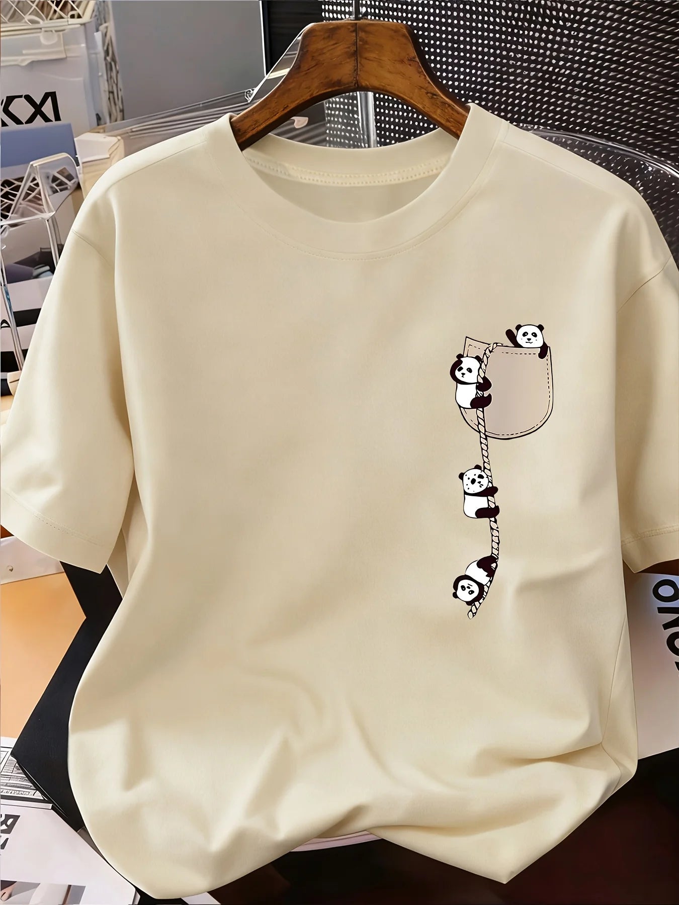 Men's T-Shirt: Versatile, Trendy, and Minimalist — 100% Pure Cotton, Printed, Loose Fit, High Quality