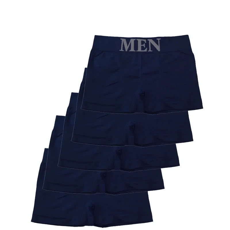 Men's Boxer Briefs 5 Pcs Soft Stretch Underwear
