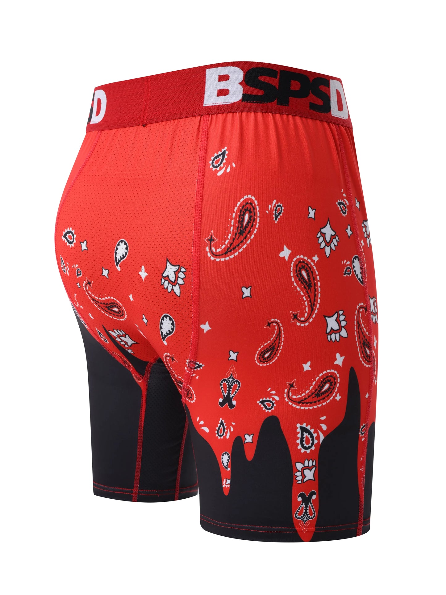 Men's Printed Boxer Briefs in Polyester