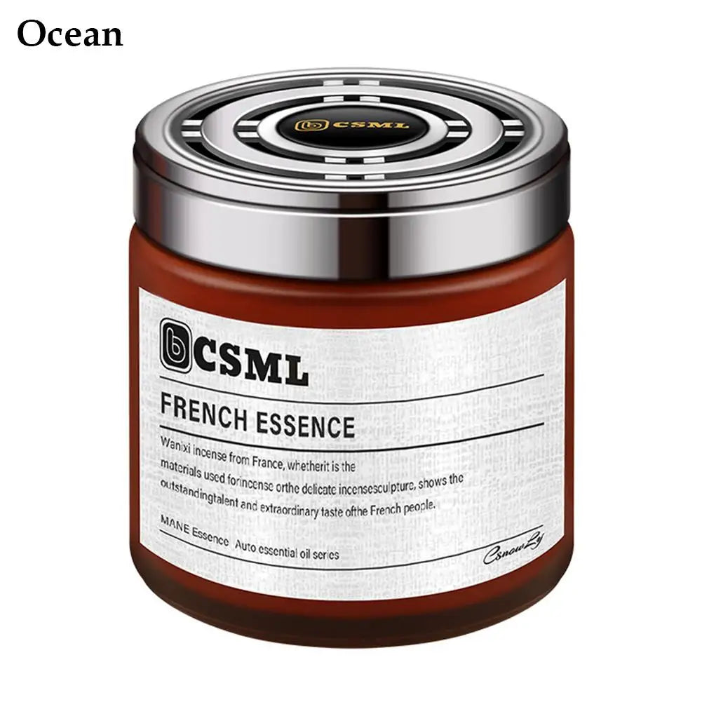 Car Freshener Cologne Scent Premium Glass Compact Design