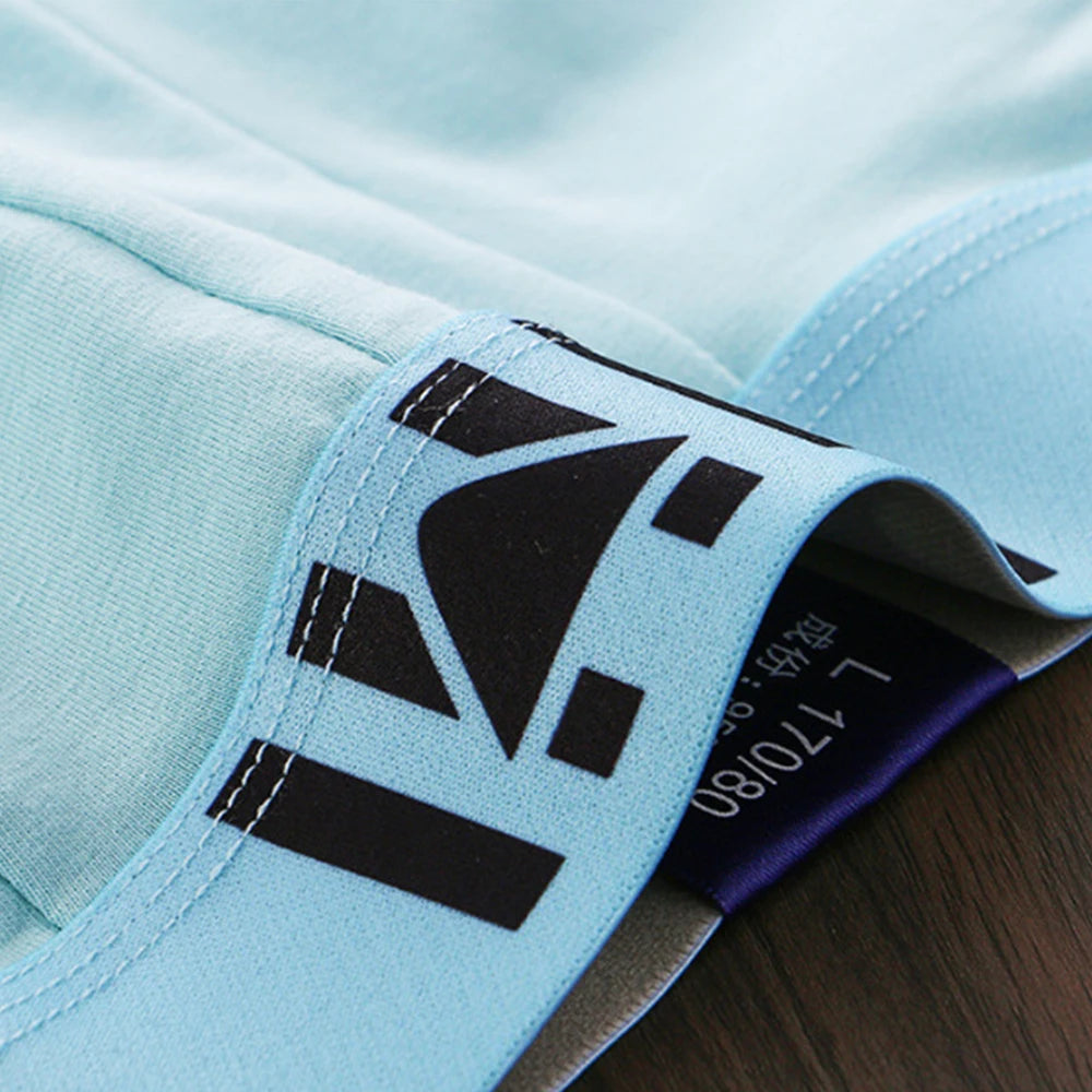 Men's Cotton Boxer Shorts with Breathable Print
