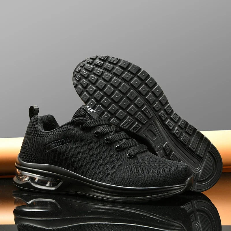 Men's Lightweight Leather Sports Shoes for Outdoor Activities