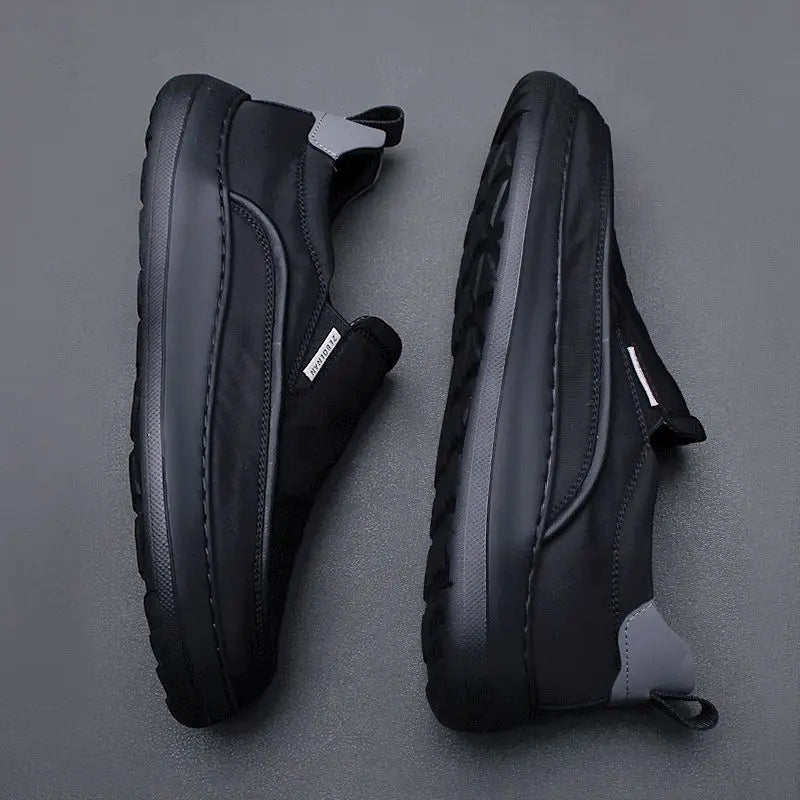 Men's Lightweight Canvas Slip On Loafers for Spring