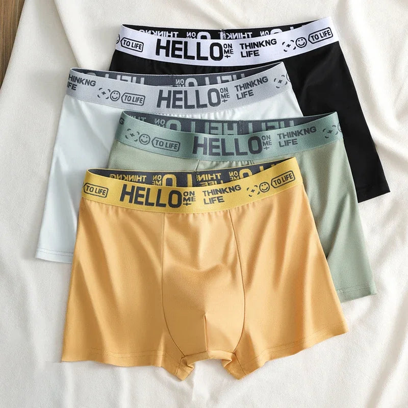 Men's Boxer Shorts Polyester Blend Underwear