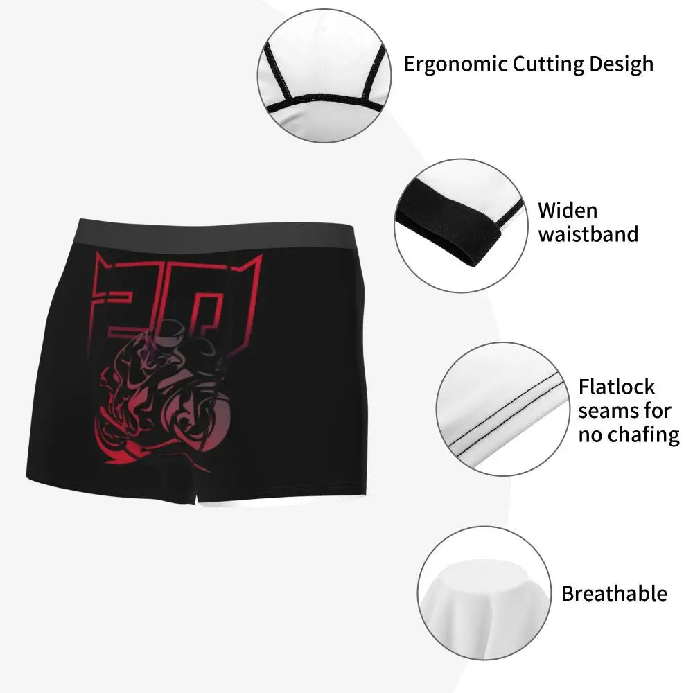 Boxer Shorts Custom Fabio Quartararo Men Underwear