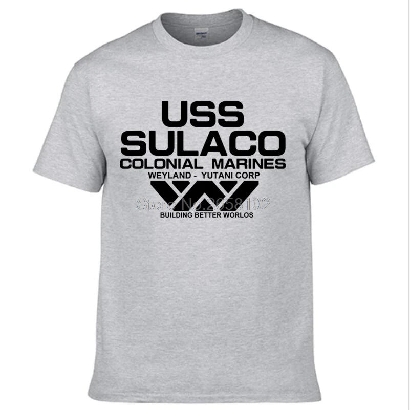 USCSS Nostromo Cotton T-Shirt for Men