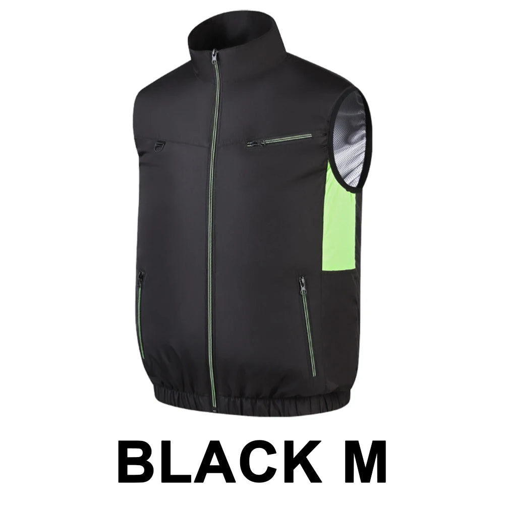 Cooling Vest Ice Fan Vest for Hot Weather Work Fishing