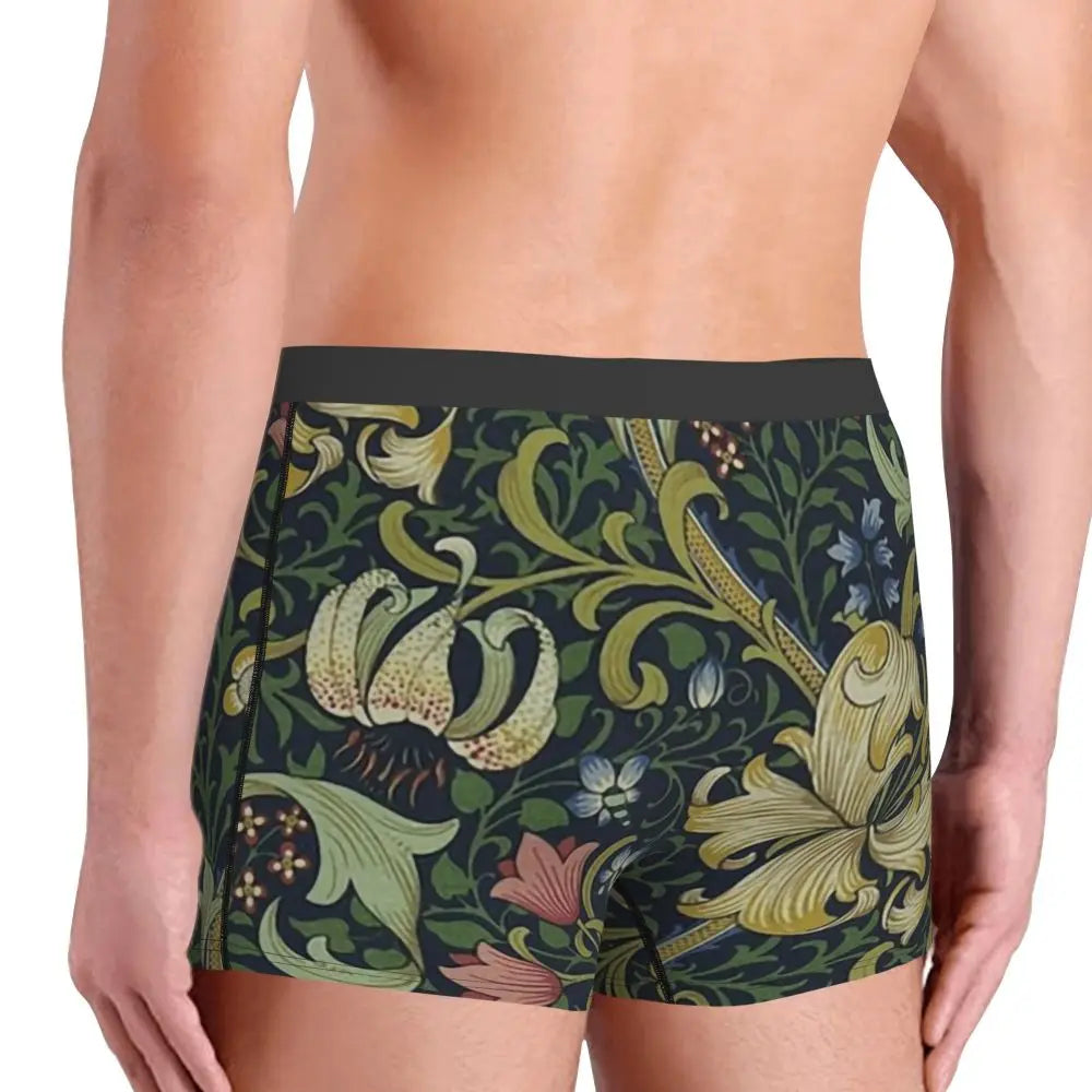 Breathable Cotton Polyester Boxer Shorts for Men
