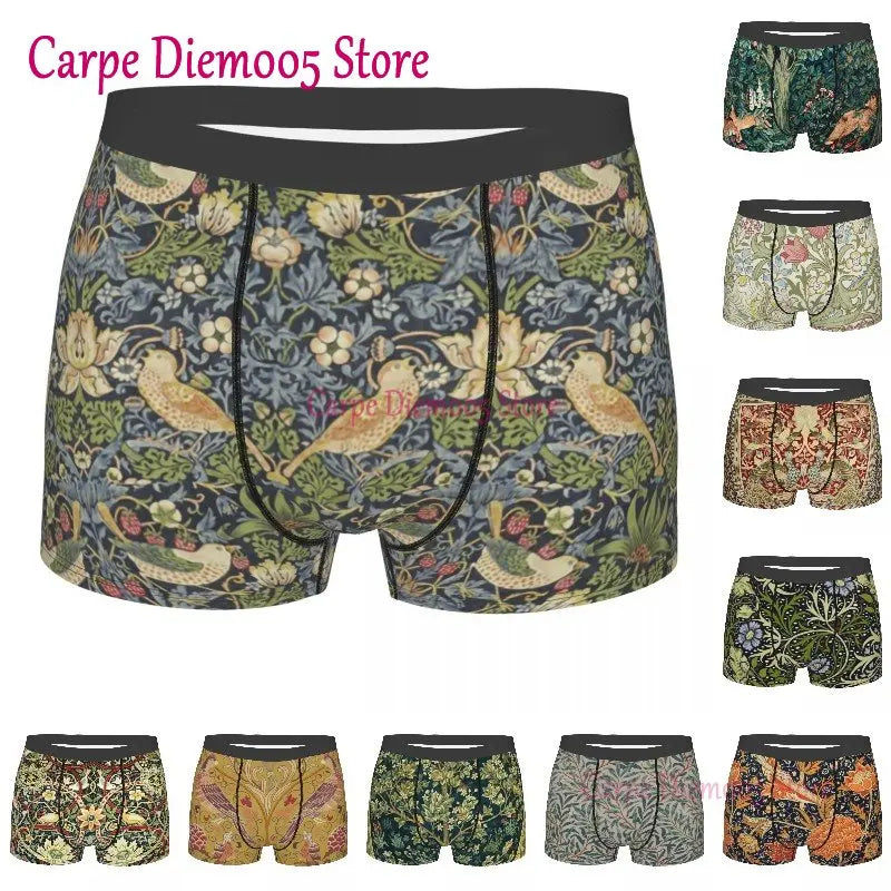Breathable Cotton Polyester Boxer Shorts for Men
