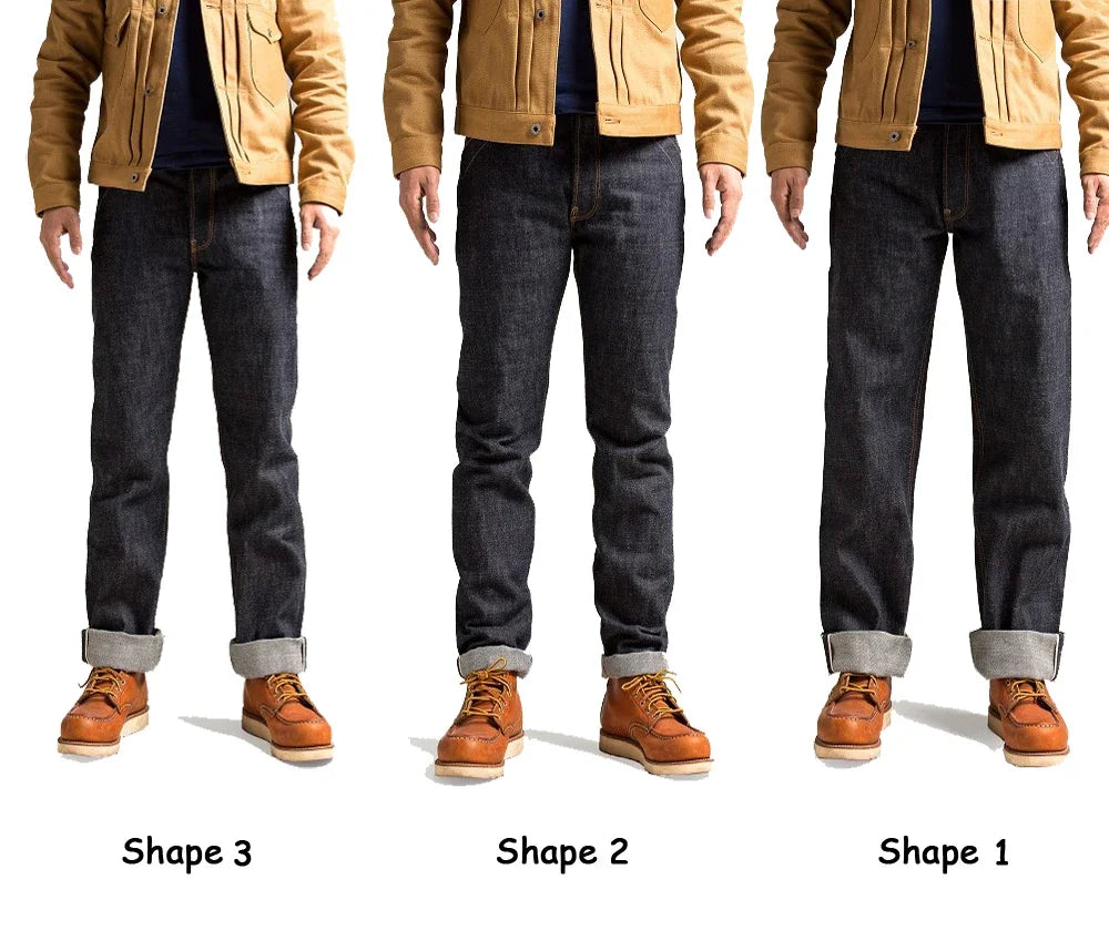 Red Tornado Men's Blacksmith Jeans Slim Denim Back-Buckle Pants