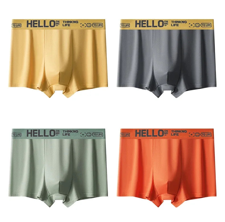 Men's Boxer Shorts Polyester Blend Underwear