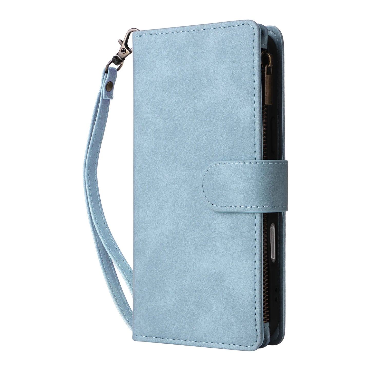 Premium Leather Wallet Case For iPhone 16 15 14 13 12 11 17 Pro Max Plus Magnetic Flip Cover