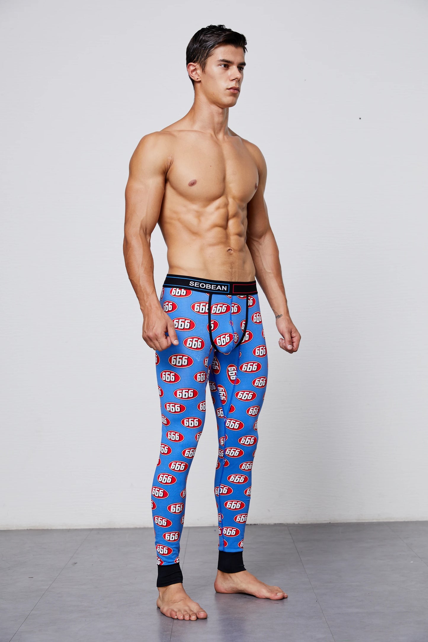 Men's long underwear, low waist warm Fashionable Autumn Long Johns