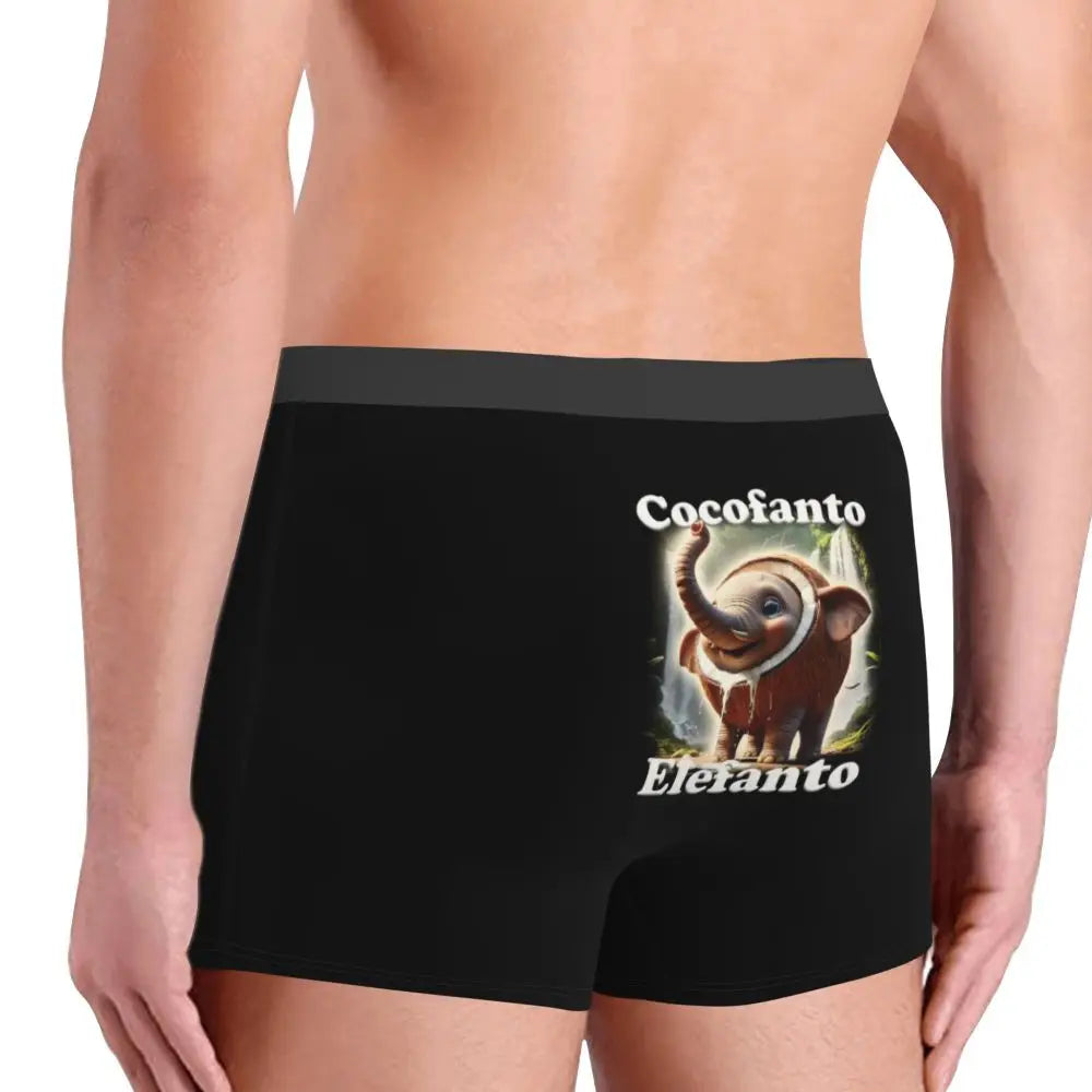 Men's Boxer Shorts Brr Brr Patapim Funny Italian Brainrot