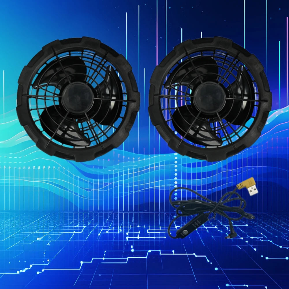 Breathable Polyester Cooling Vest with 3 Gears for Summer