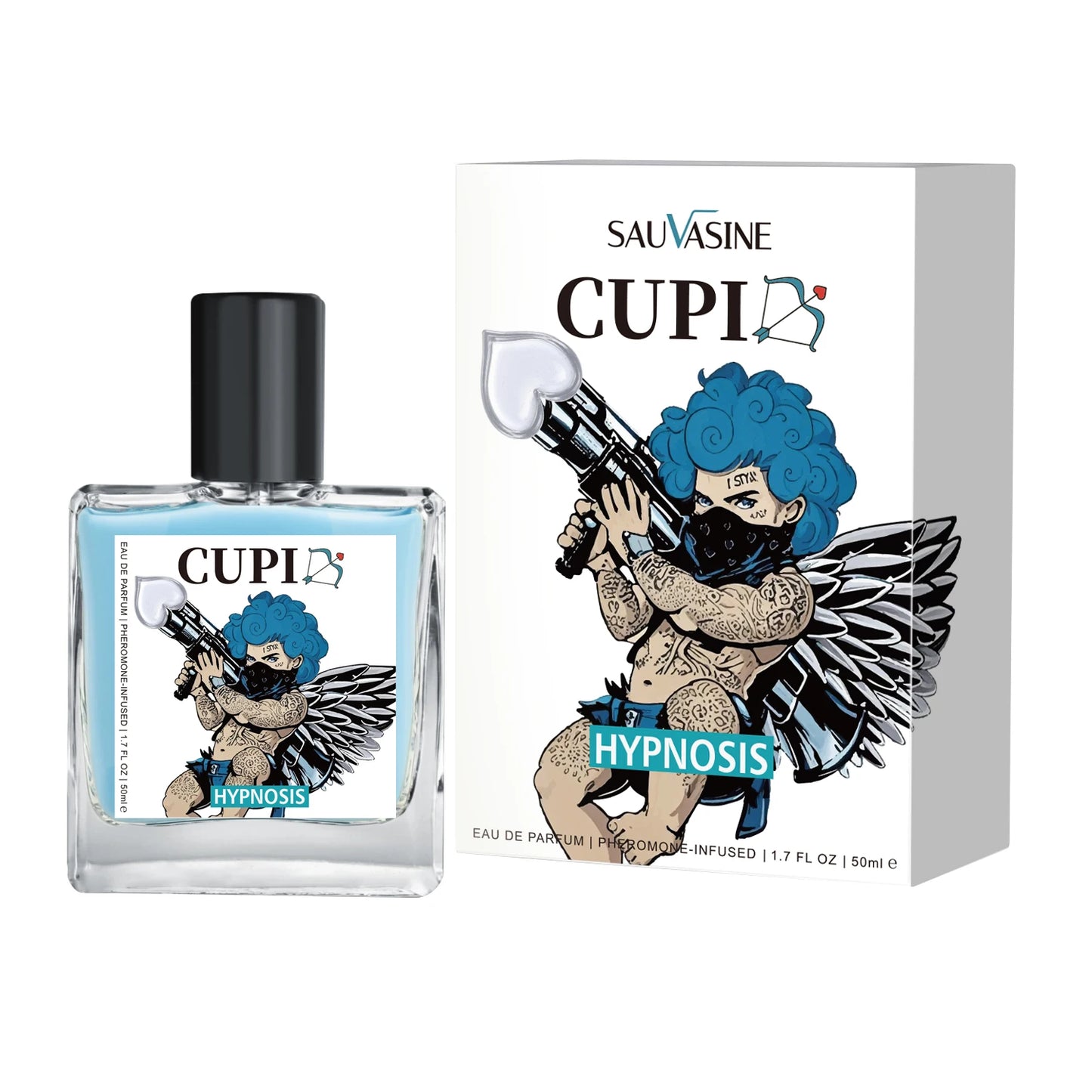 50ml Cupid Cologne Perfume Pheromone Cologne for Men Long Lasting Enhances Intimacy High Quality Hombre Perfume Attract Women