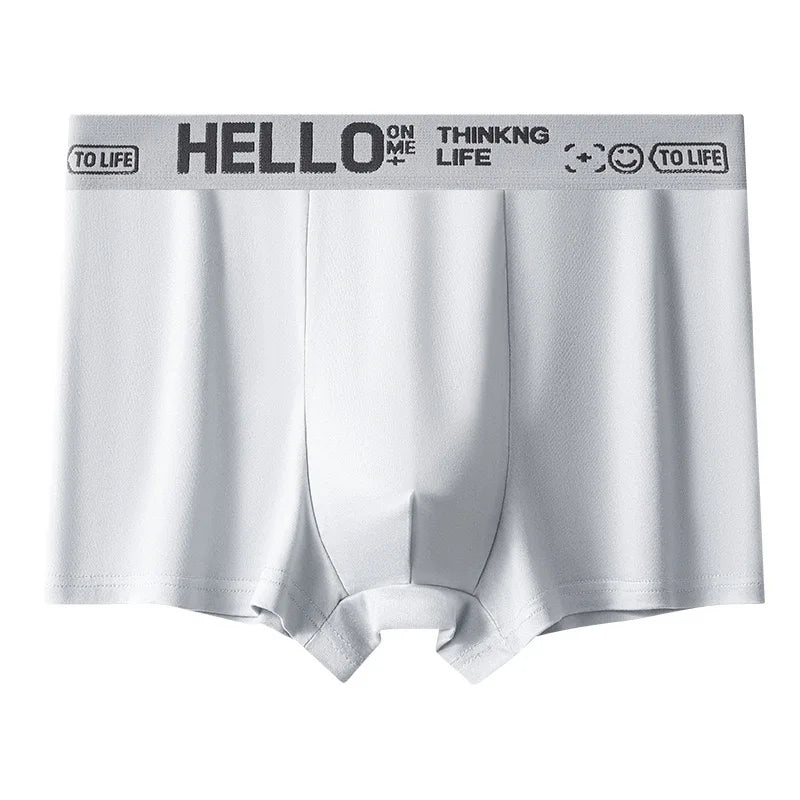 Men's Large Size Breathable Polyester Sports Briefs