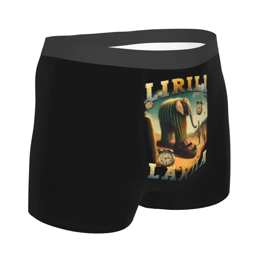 Men's Boxer Shorts Brr Brr Patapim Funny Italian Brainrot