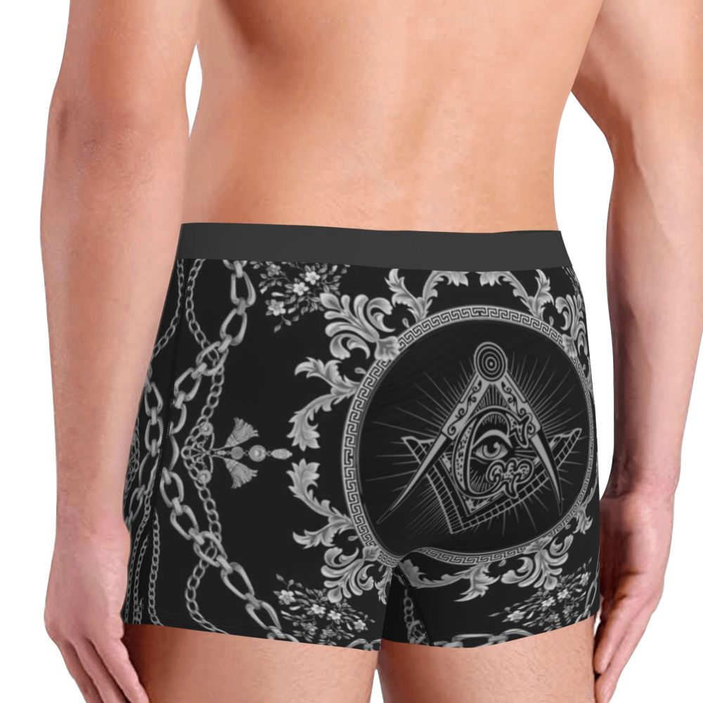 Breathable Gaianata Gemogoro Ghidra Masonic Freemason Briefs