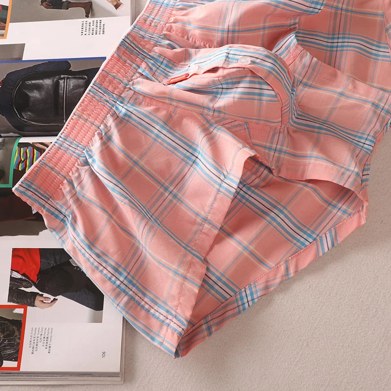 Cotton Boxer Shorts by SEOBean for Men