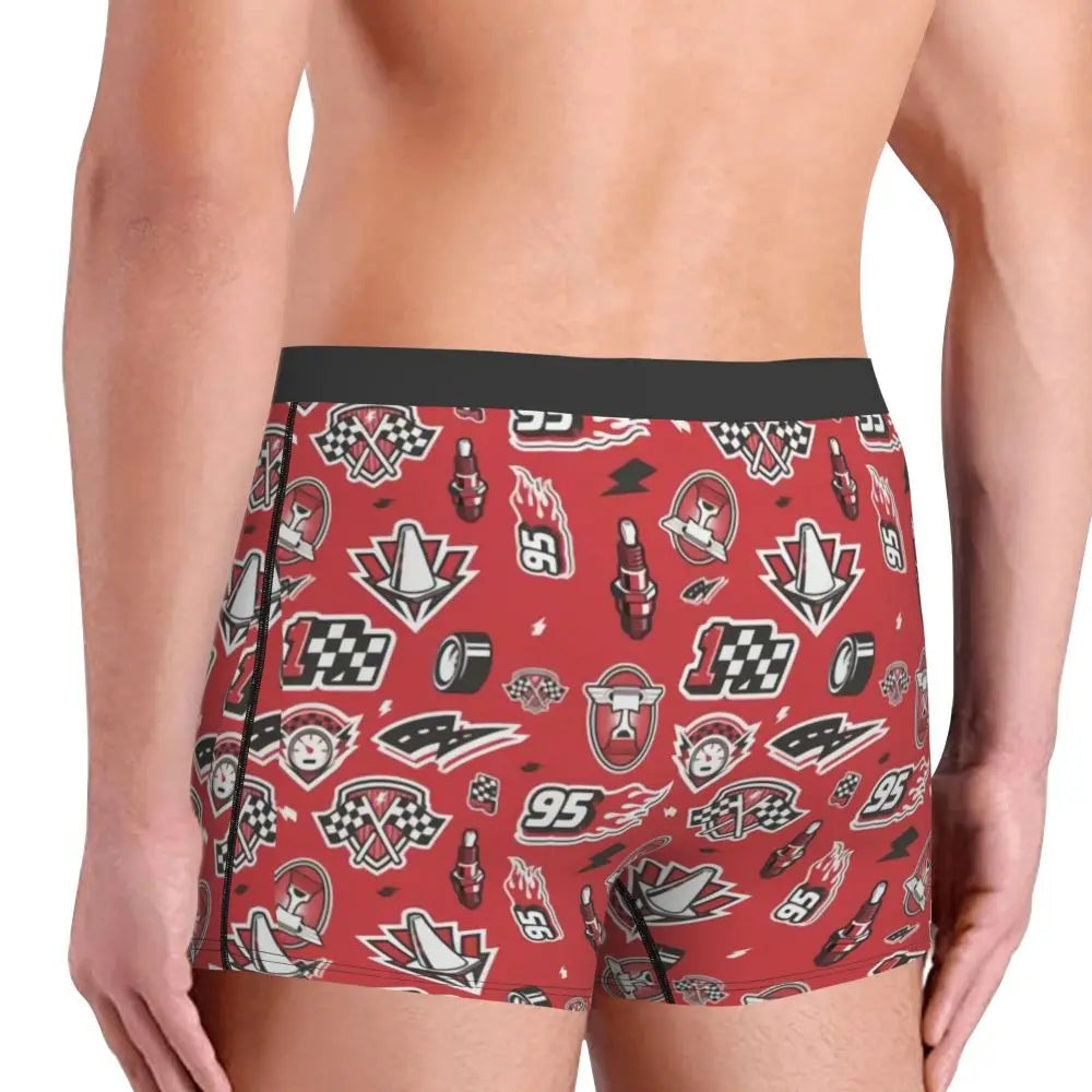 Lightning McQueen Cars Boxer Shorts for Men