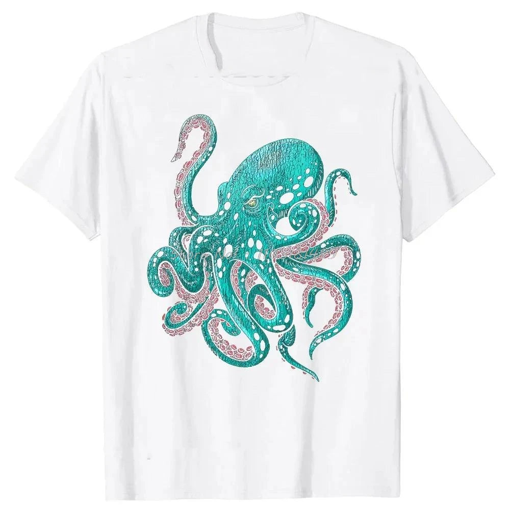 Cephalopod Octopus Squid Cuttlefish Graphic T-Shirt