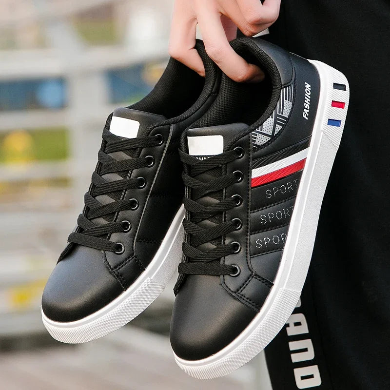 2026 Men's Casual Lace-Up Sneakers in White
