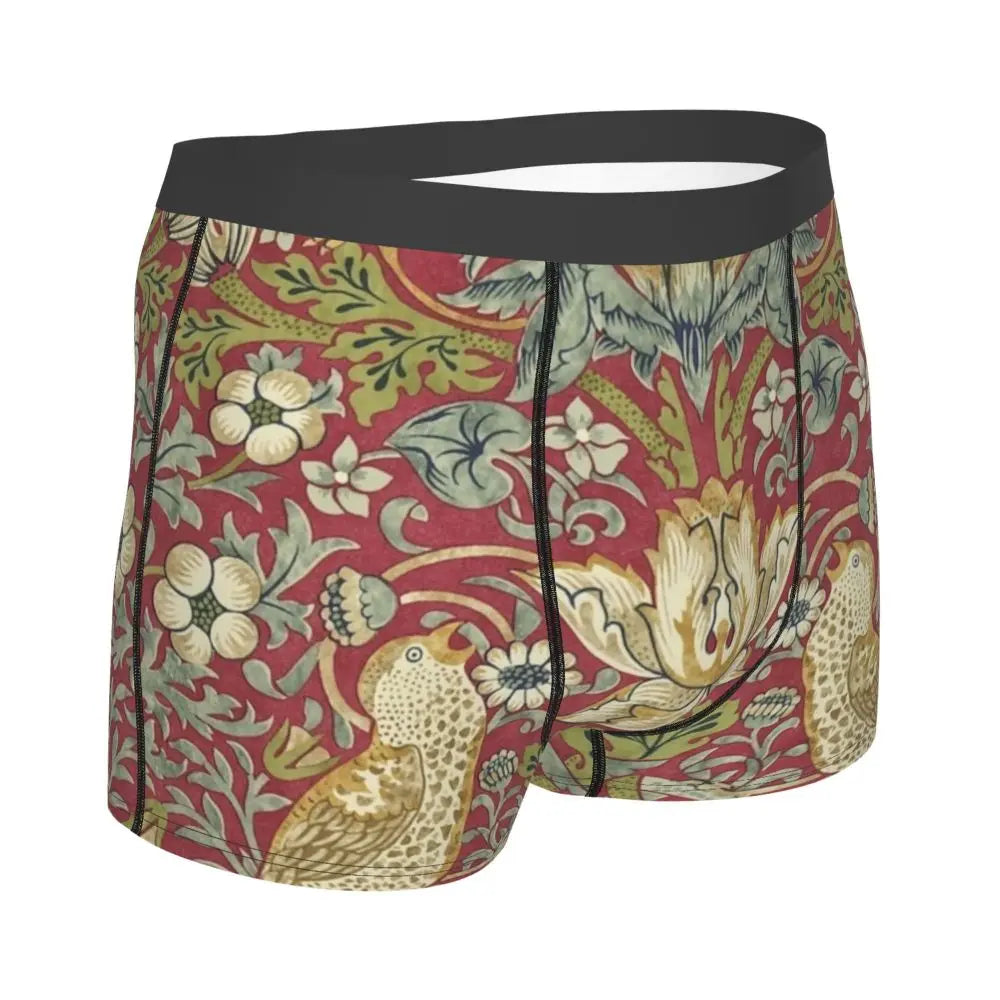 Breathable Cotton Polyester Boxer Shorts for Men