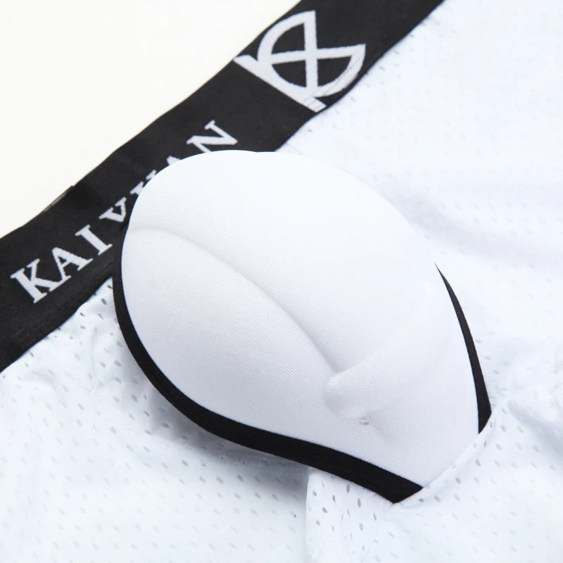 Men's Boxer Shorts with Removable Front Pad