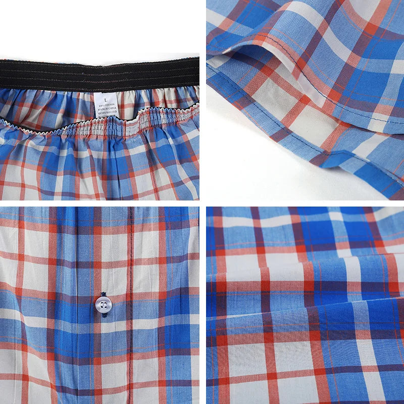 Men's Cotton Boxer Shorts by Goodeal