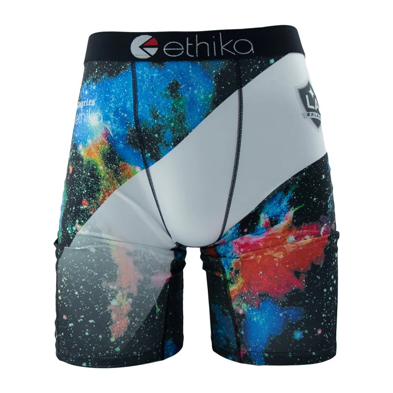 ETHIKA Men Underwear Boxers 1Pcs Breathable Mesh  Swimming Underpants