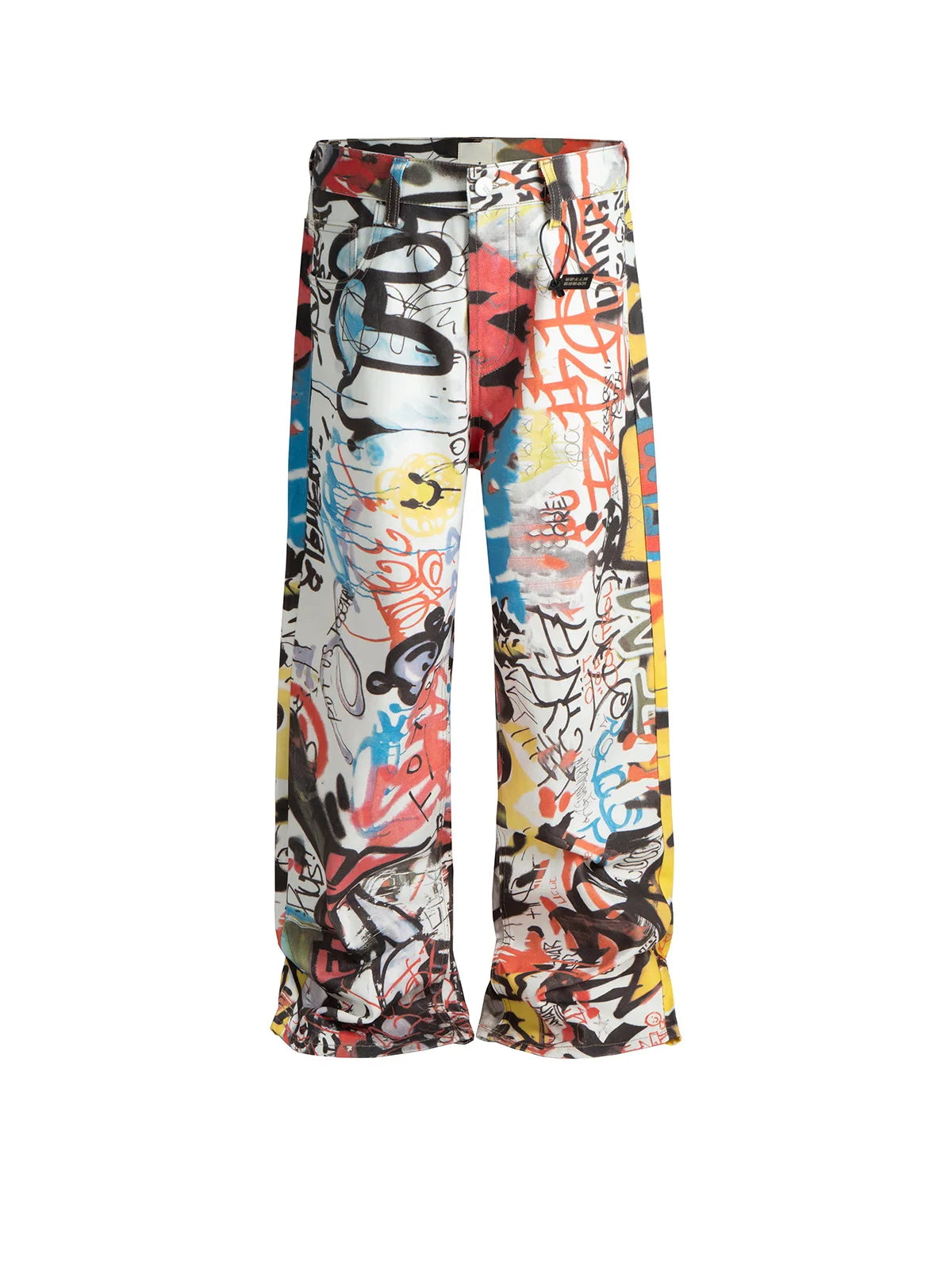 MIJKO Cotton Wide-legged Boyfriend Jeans for Men