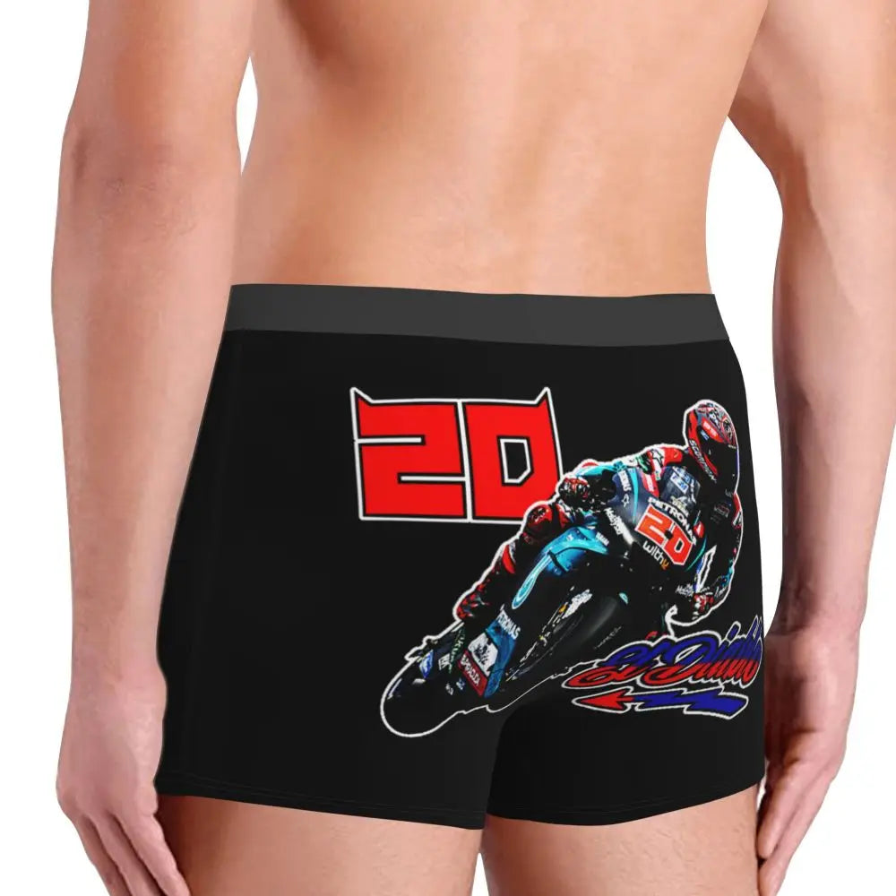 Boxer Shorts Custom Fabio Quartararo Men Underwear
