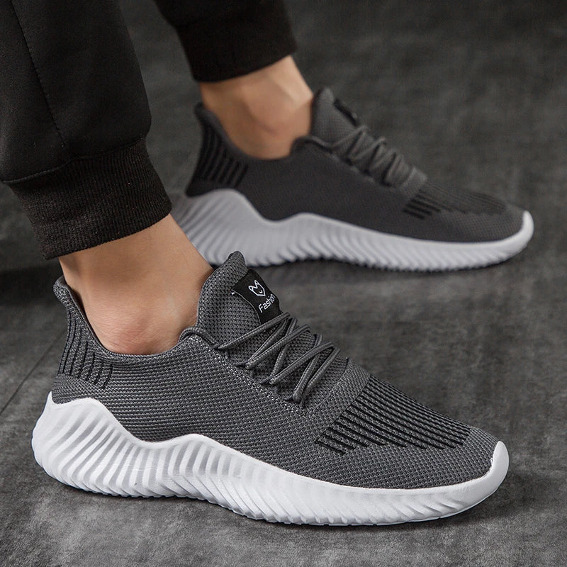 Shoes Men High Quality Male Sneakers Breathable White Fashion Gym Casual Light Walking Plus Size Footwear 2026