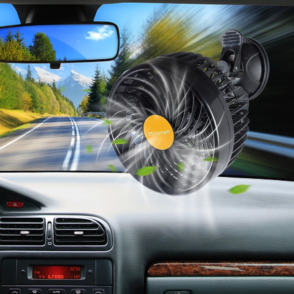 12V Auto Ventilation Fan Electric Car Cooler