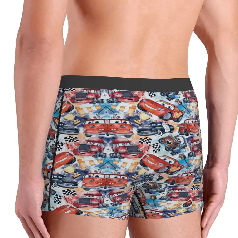 Lightning McQueen Cars Boxer Shorts for Men