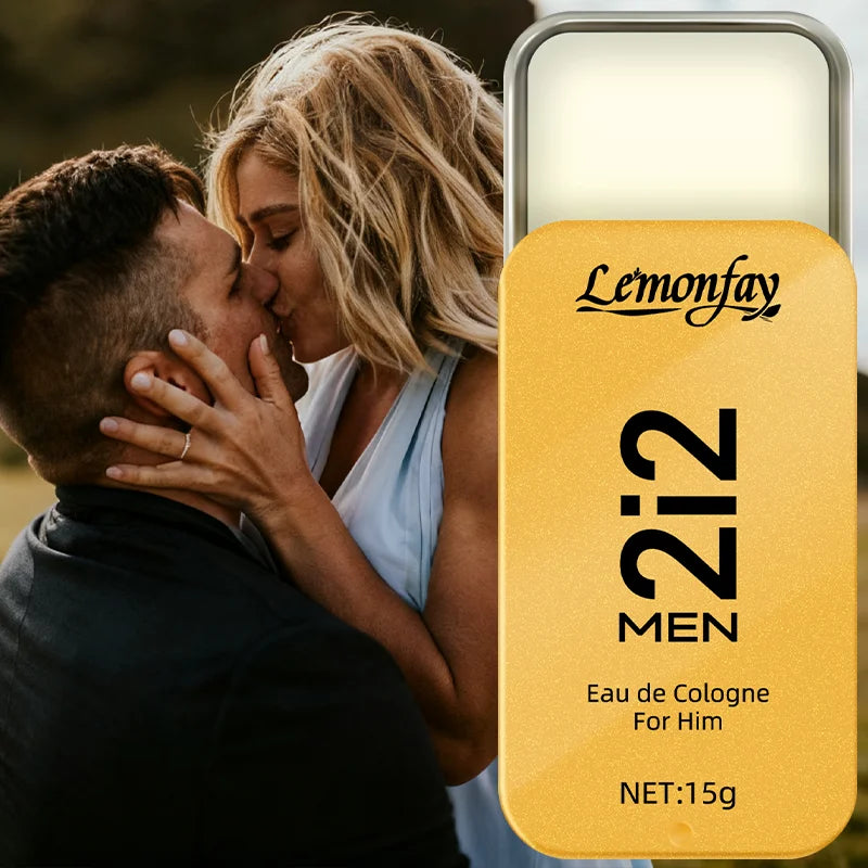 Lemonfay 2i2 Men Solid Perfume Balm 15g Alcohol Free