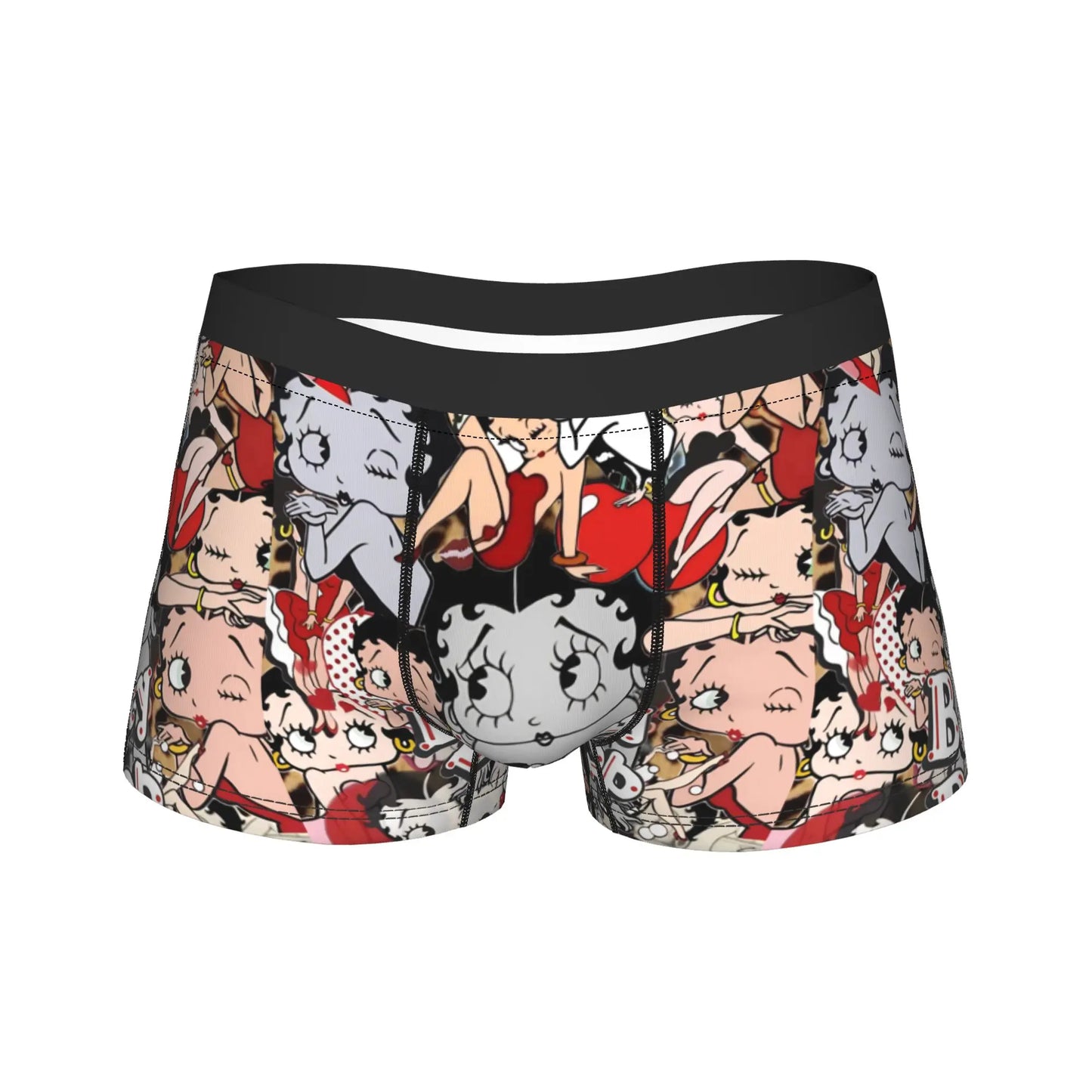 Men's Cartoon Boops Boxer Shorts Underwear