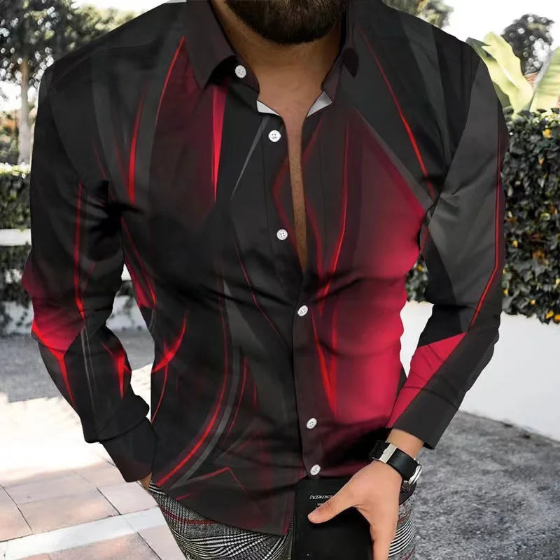 Men's Tops Lapel Shirt Casual Comfortable Evening Fashion Trend Retro Classic Style Spring Summer 2023