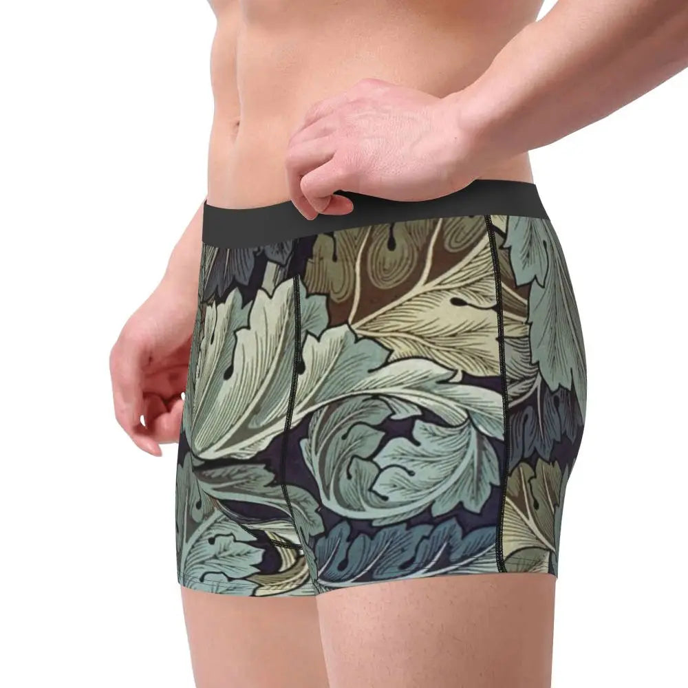 Breathable Cotton Polyester Boxer Shorts for Men