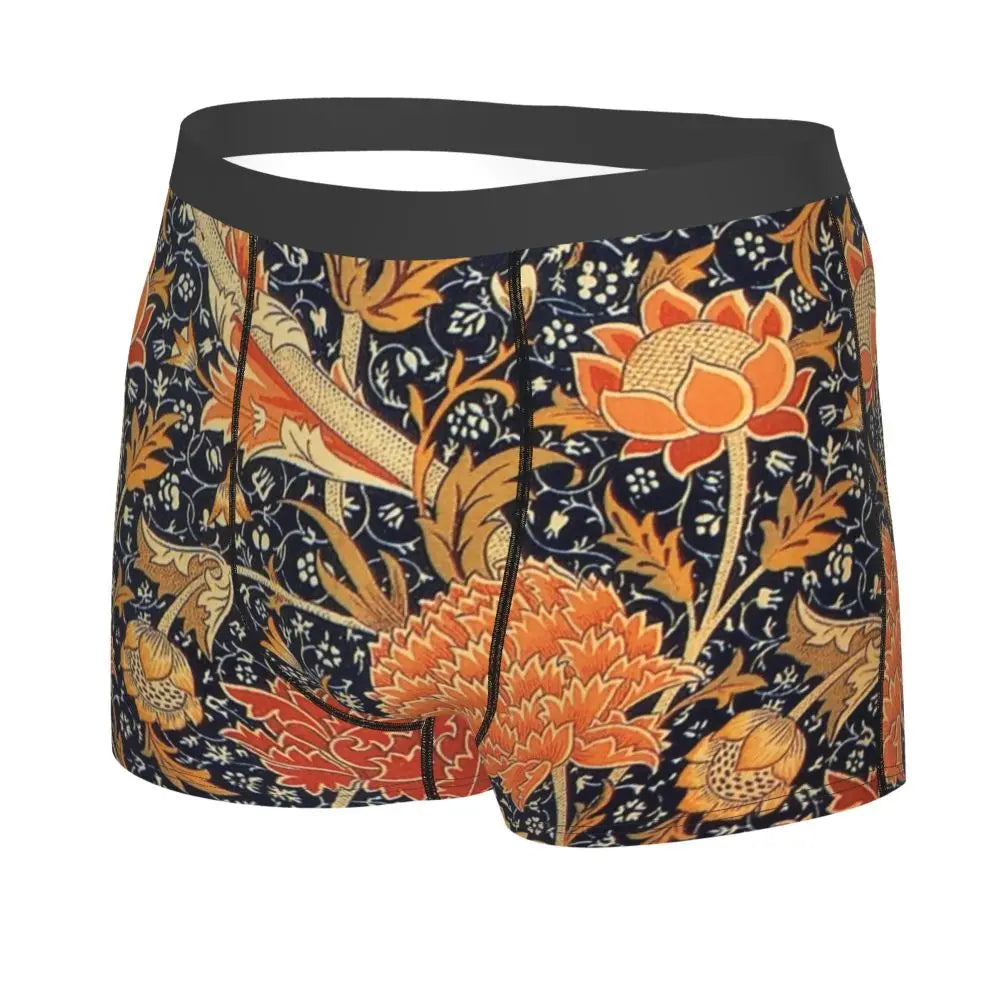 Breathable Cotton Polyester Boxer Shorts for Men