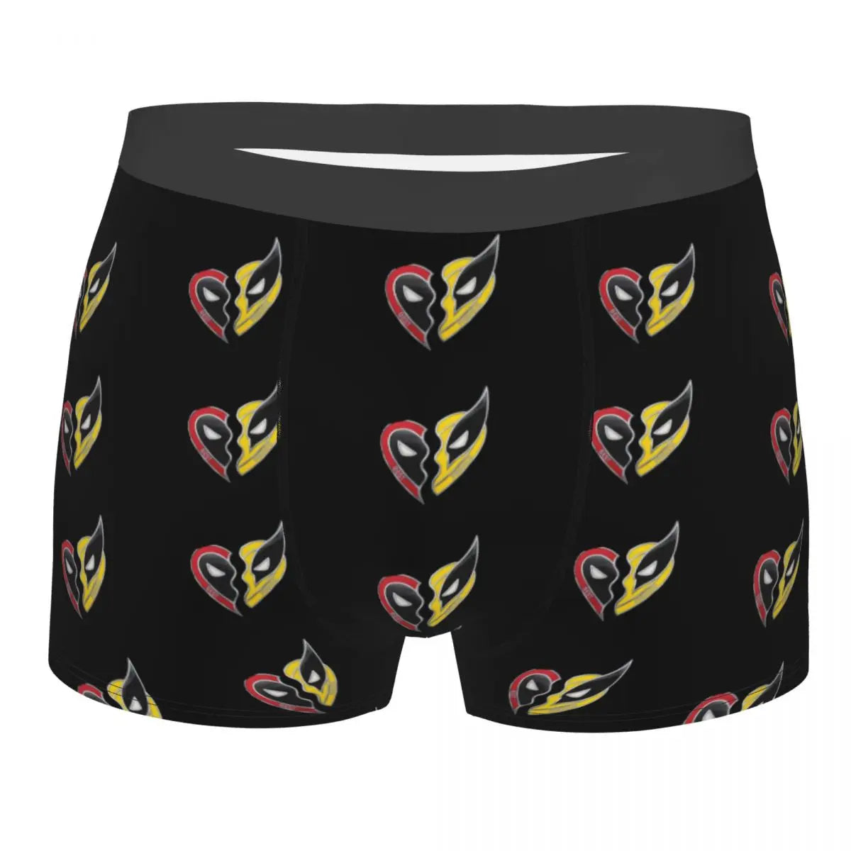 Deadpool Boxer Shorts for Men - Lycra Polyester Blend